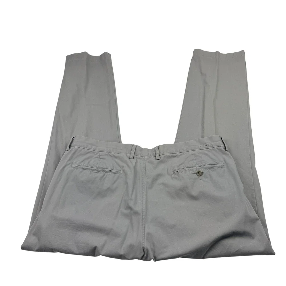 J.Crew Urban Slim Fit Lightweight Chino Pants Mens 36x32 Gray Cotton‎ RN77388